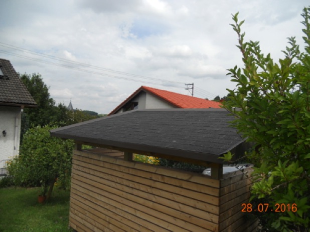 Mülleimerüberdachungen